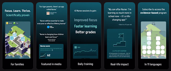 Nuroe – Focus, Learn & Thrive | iOS Brain Training App