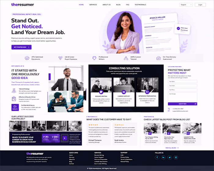 The Resumer – CV Builder
