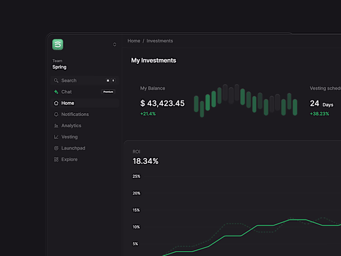 Web3 Financial application