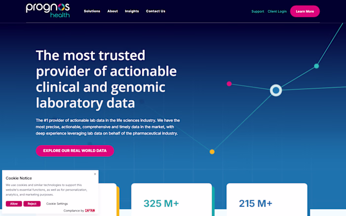 Prognos Health Website