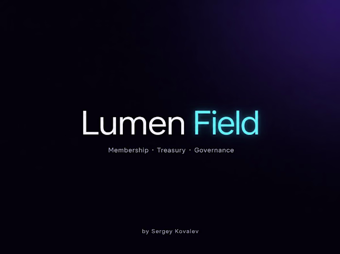 Lumen Field - premium interactive frontend experience