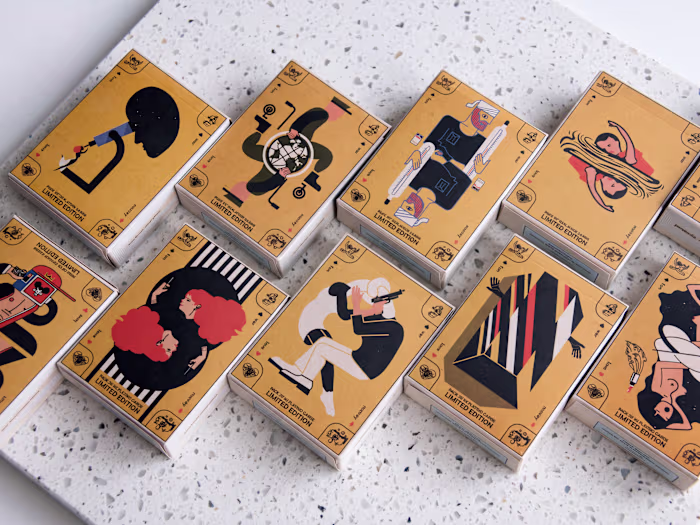 Custom Deck: Illustration, Packaging & Print