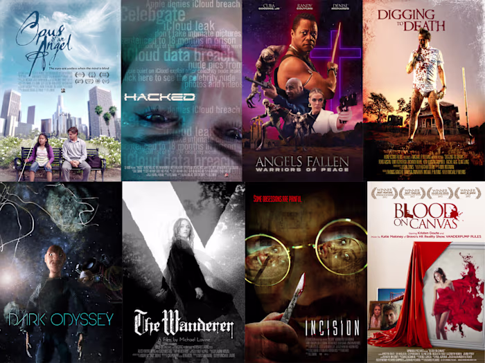 Various Film Posters / Key Art for Indie Filmmakers
