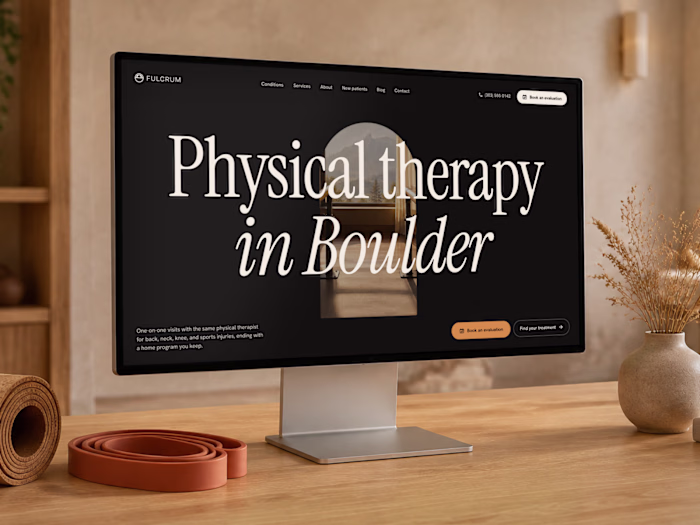 Fulcrum: Website Design