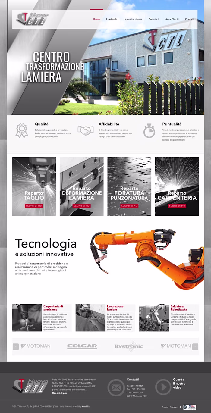 Industrial & Real Estate Website