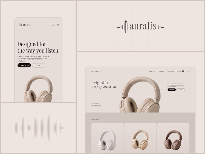 AURALIS - Premium Headphones E-Commerce
Auralis