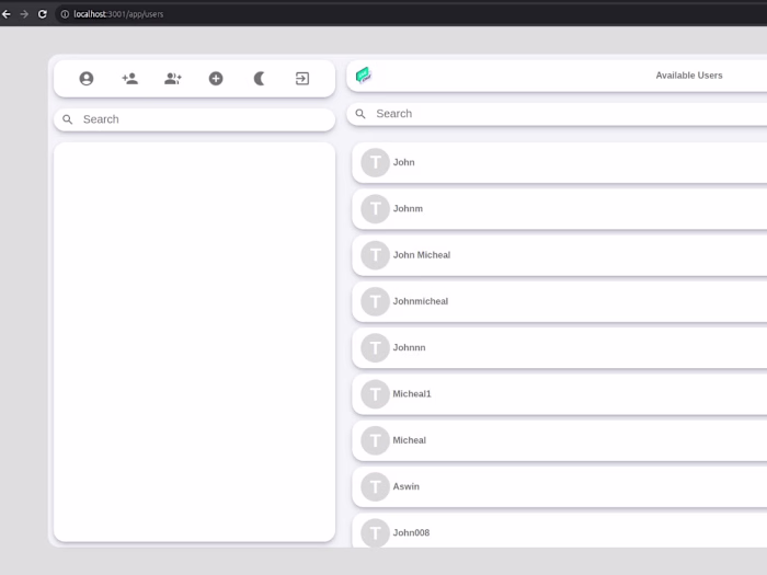 Chat application