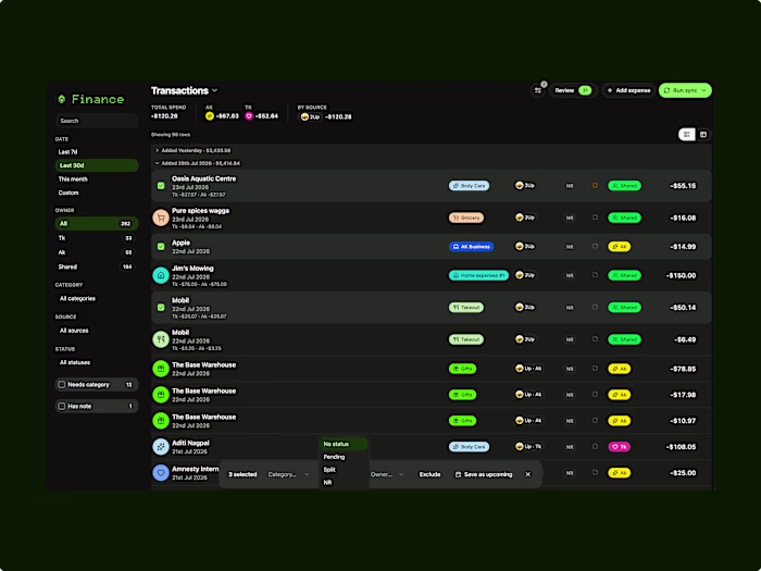 AI-Powered Personal Finance Tool Development