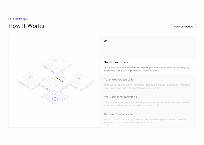 How it works - Section UI