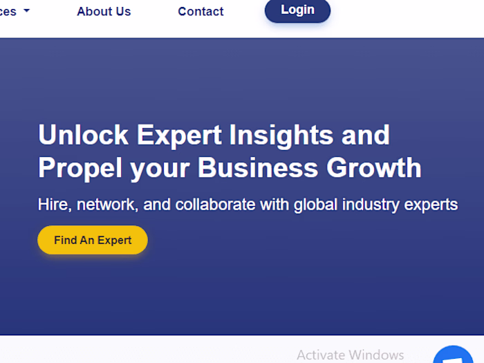 I worked on the website content for a B2B startup