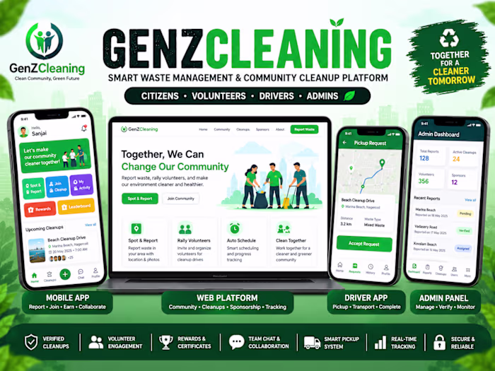 🚀 Project title - :GenZCleaning