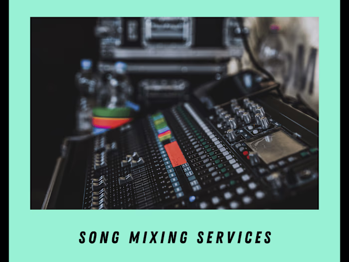 Mixing and Mastering Services for Independent Musicians