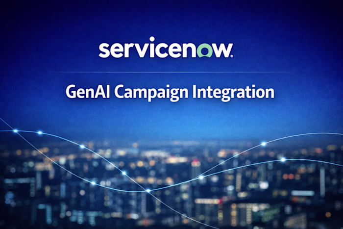 Integrated GenAI campaign operations to