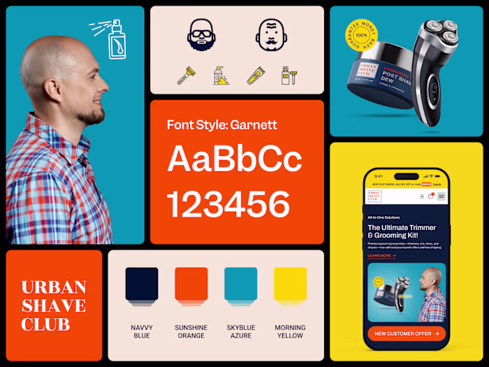 Urban Shave Club — Brand