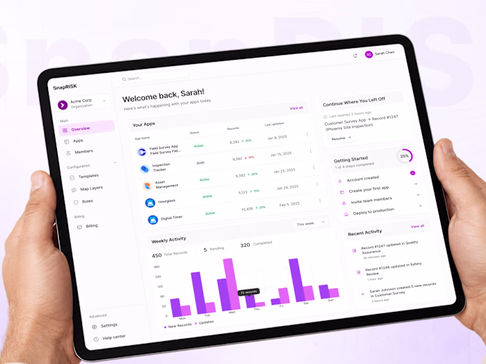 Enterprise Form Builder & Data Collection Platform