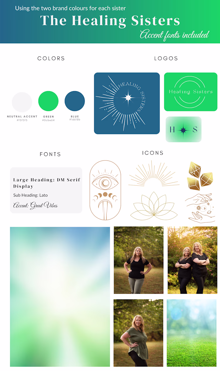 How beautiful did this branding turn out for a wellness bran...
