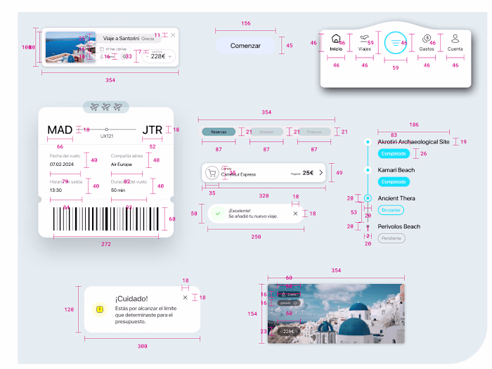 Intuitive Mobile App for Travel Webapp