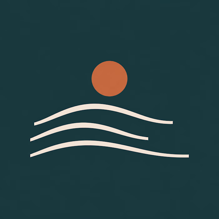 Kindred Works — Studio Identity and Horizon Mark