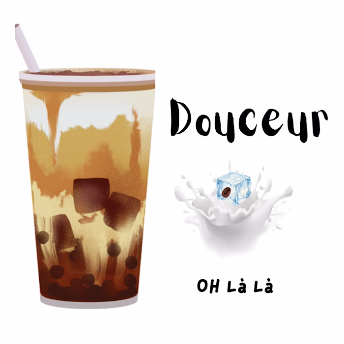 Add to your menu cold coffee poster