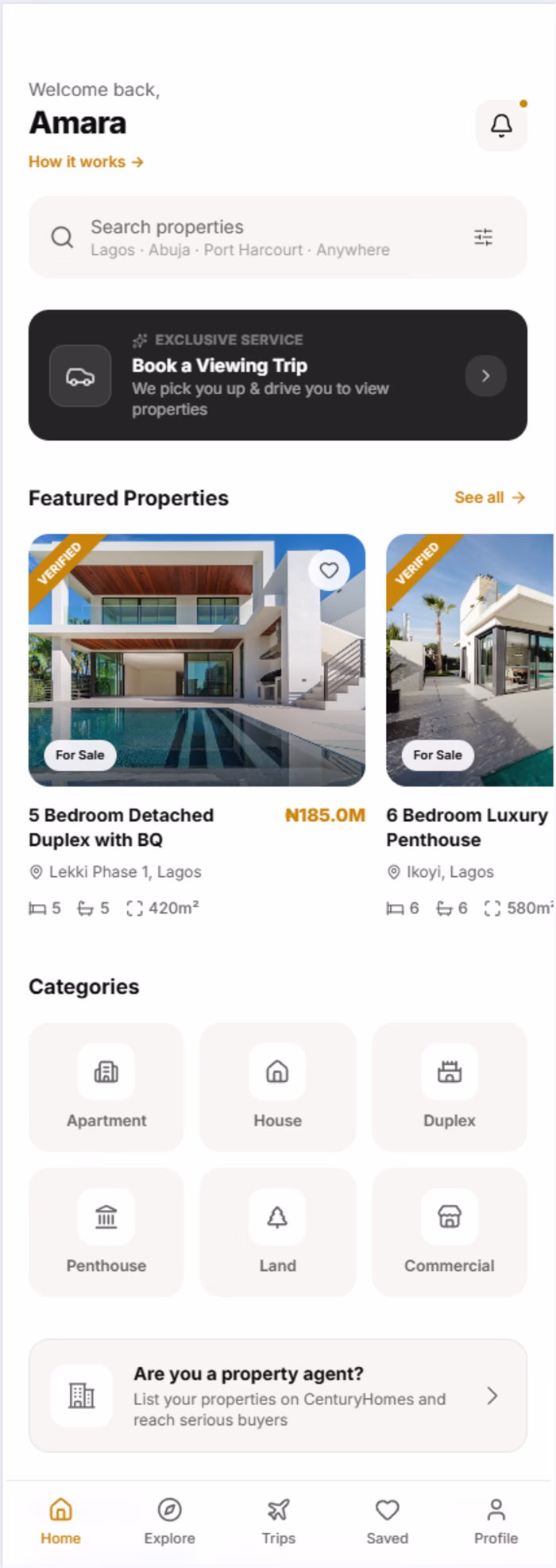 AI-Powered PropTech App — End