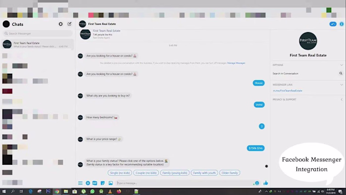 ManyChat based Chatbot with custom APIs | Messenger Integration…