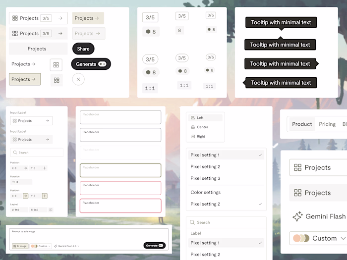 Visual.App  Design System