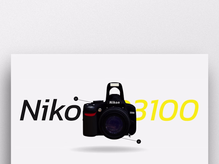 3D Camera Configurator — Interactive Product Storytelling