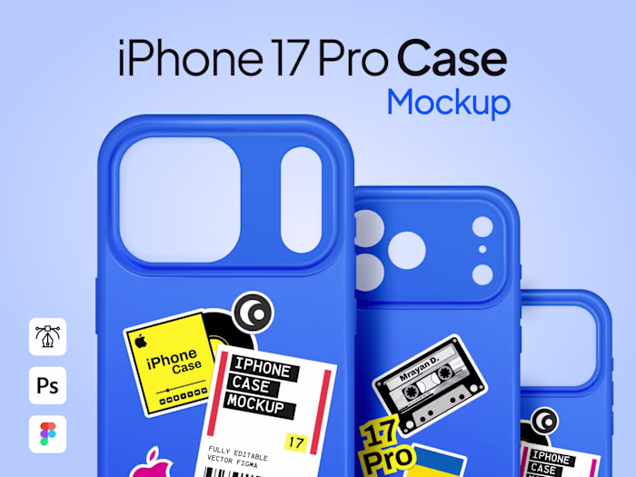 iPhone 17 Pro Case Mockup