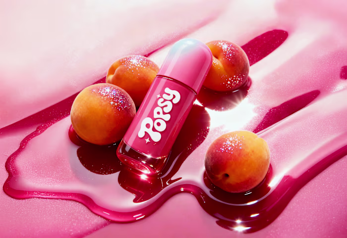 Popsy Lip Gloss Campaign Visuals