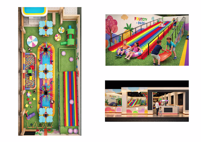 Layout and 3D PLayground Design
