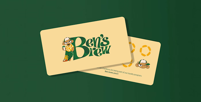 Ben's Brew | Branding for a grab and go