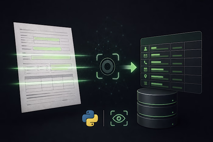 Form OCR Digitizer — Automated Data Extraction