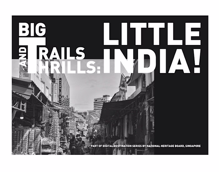 Visual Design Little India Brochure Assignment 2022 | Behance