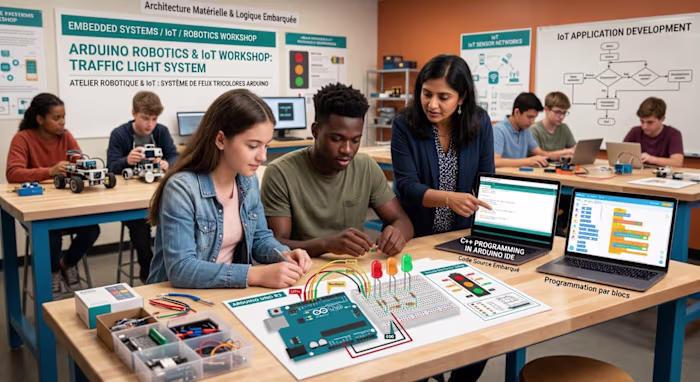 Arduino Robotics & IoT Workshop: Traffic Light System