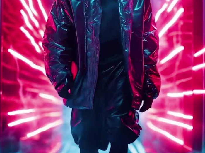 A cinematic AI generated fashion