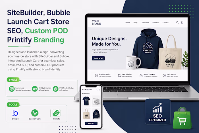 SiteBuilder and  Bubble POD