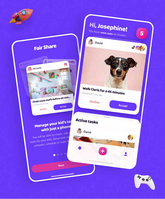  App UI UX Design Parenting Assistant App Design