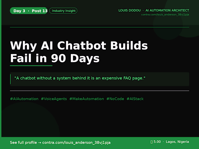 Transform Chatbots into Revenue Systems: Avoid Costly Pitfalls