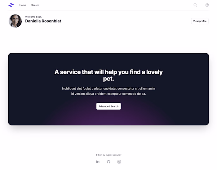 Pet Adoption Service