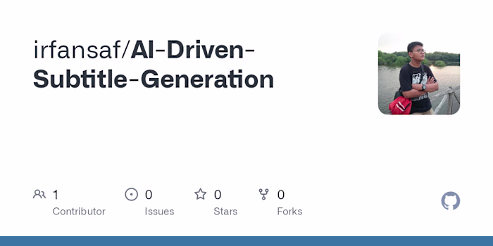 irfansaf/AI-Driven-Subtitle-Generation