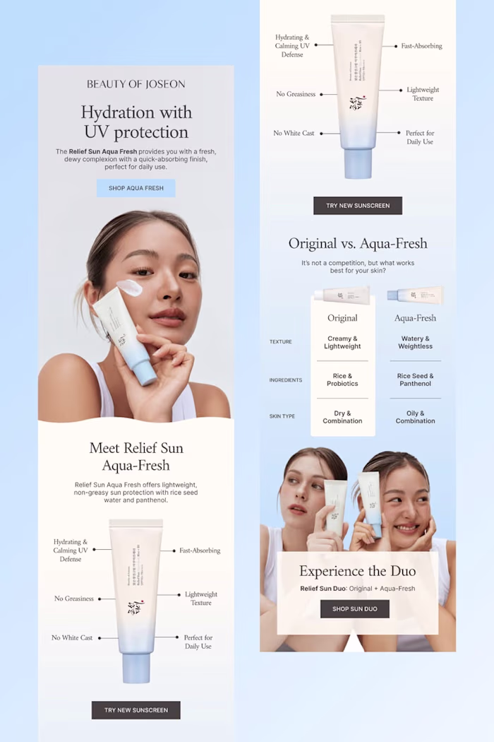 Clean, educational, and conversion-focused skincare