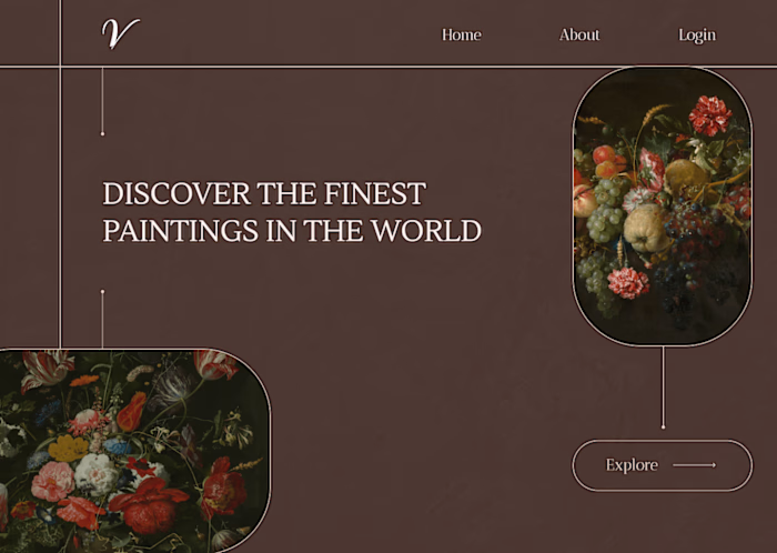 Minimalistic Website