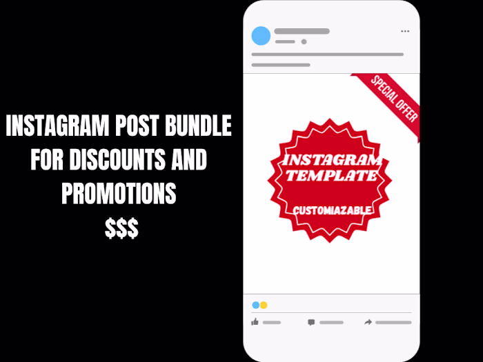 Instagram Template Navigation and Design