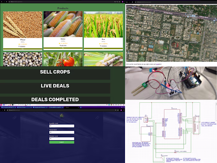 Farmers Marketplace with Live Location