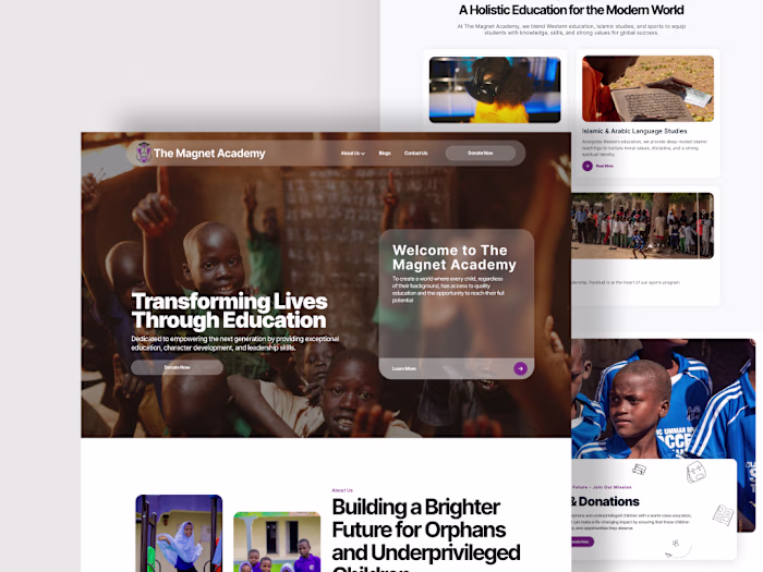 Recently did this website for an african NGO , what do you g...