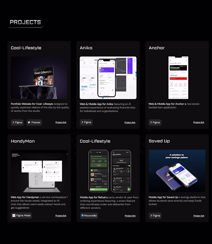 The portfolio I just designed is hot🔥
