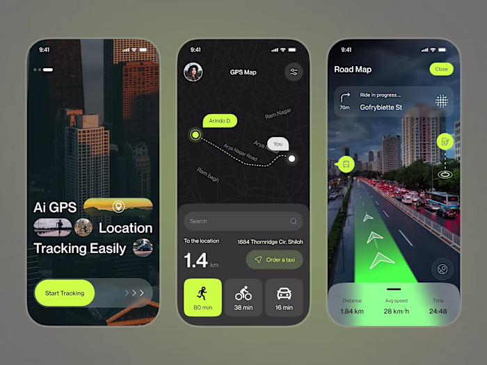 AI GPS Mobile App