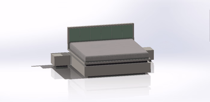 Custom Hydraulic Bed Design for Luxury Space Optimization