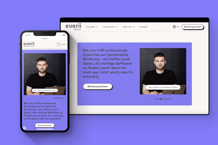 SaaS Website Concept