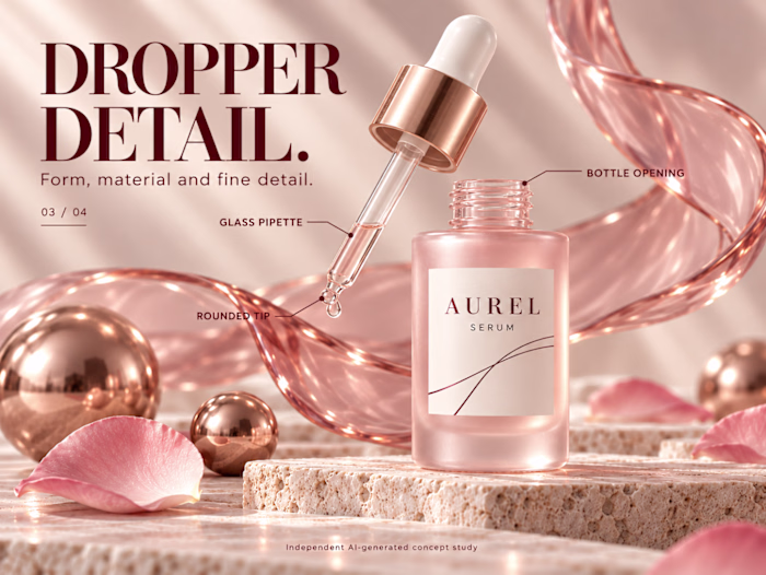 AI-Generated Skincare Product Advertising &